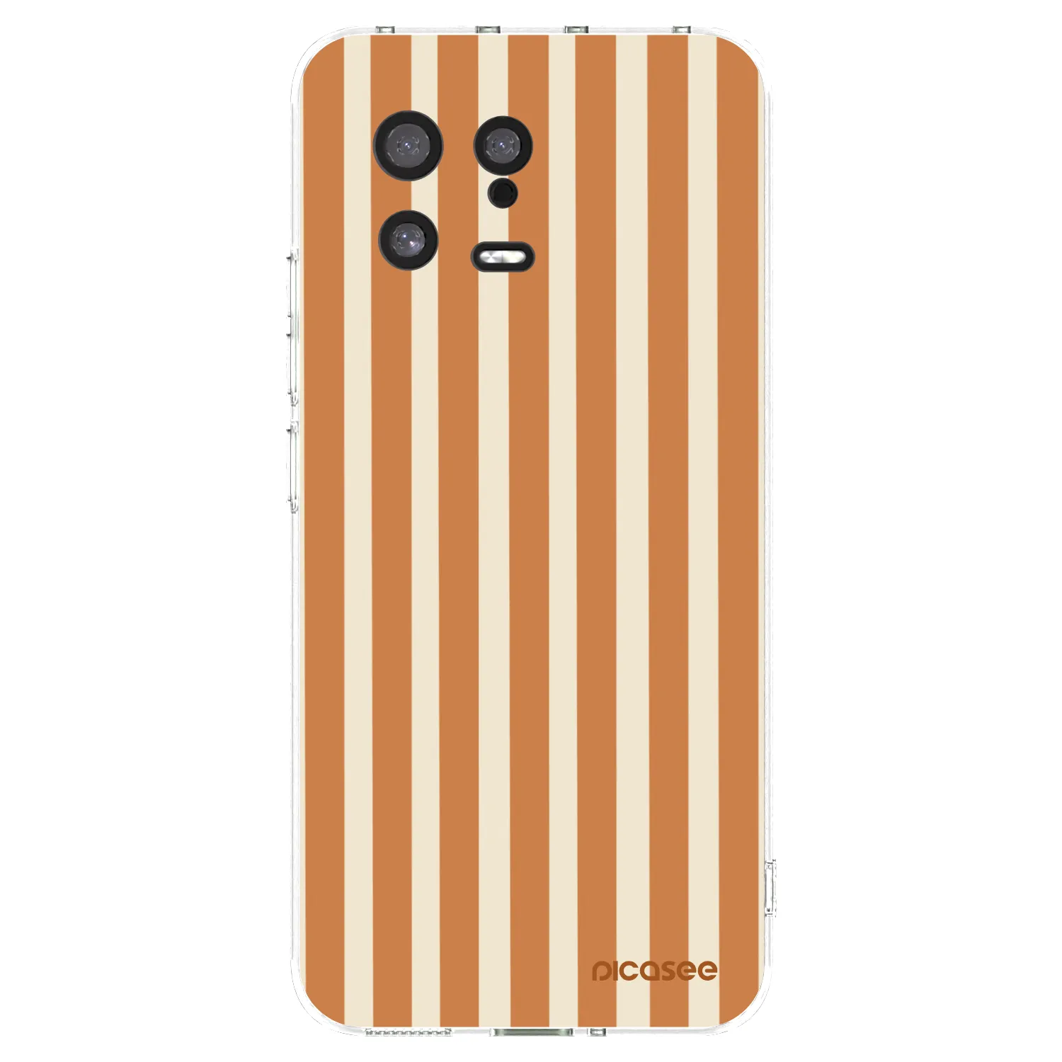 Picasee átlátszó szilikon tok az alábbi mobiltelefonokra Xiaomi 13 - Orange lines
