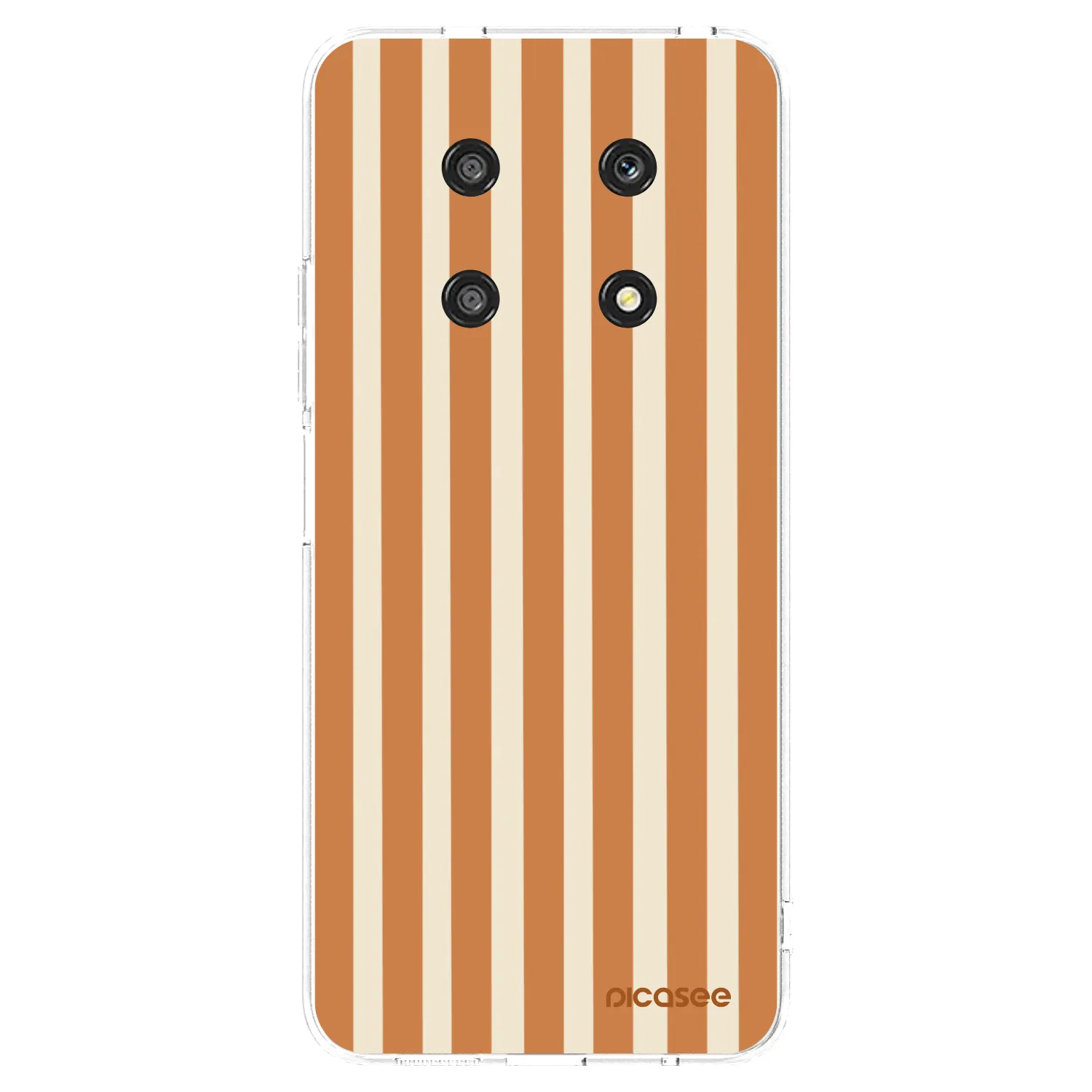 Picasee átlátszó szilikon tok az alábbi mobiltelefonokra Honor Magic4 Lite 5G - Orange lines