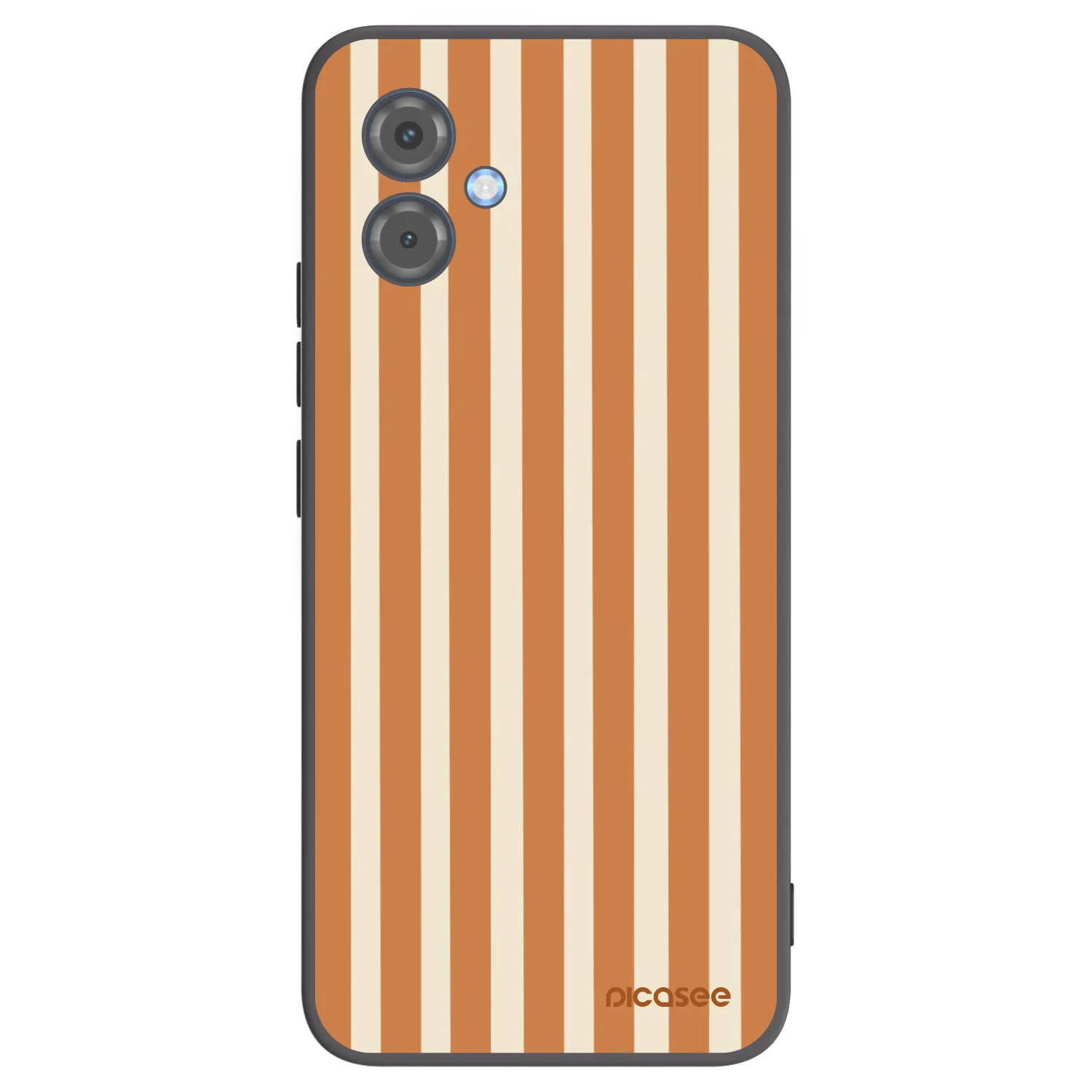 Picasee fekete szilikon tok az alábbi mobiltelefonokra Motorola Moto G14 - Orange lines