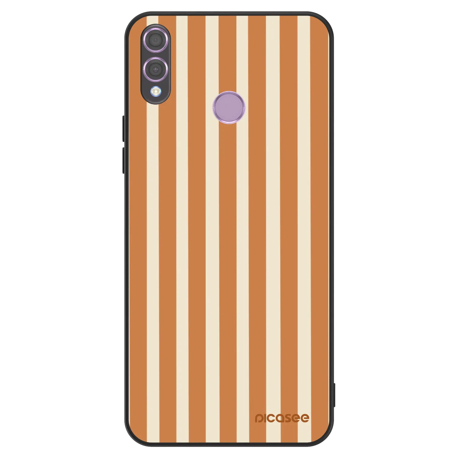 Picasee ULTIMATE CASE Honor 8X - készülékre - Orange lines
