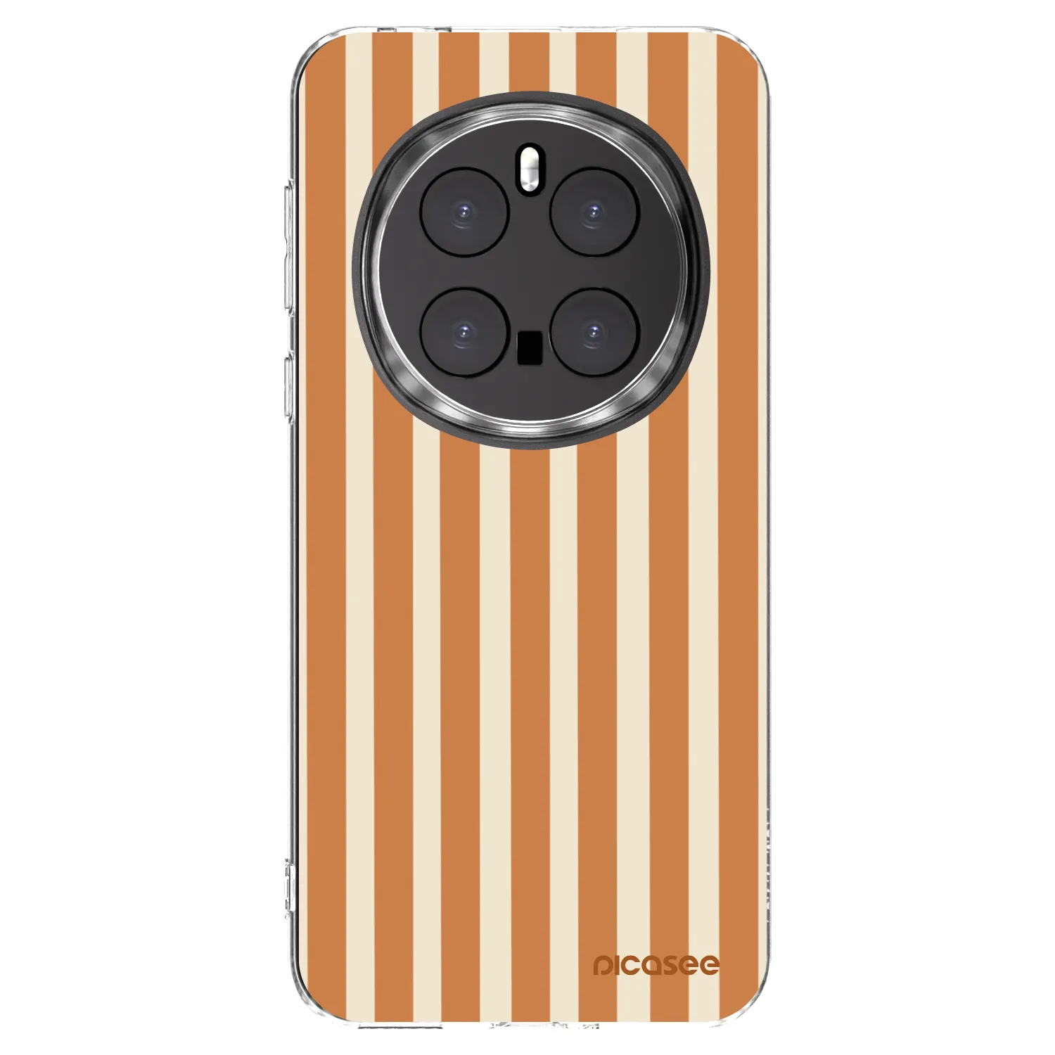 Picasee átlátszó szilikon tok az alábbi mobiltelefonokra Honor Magic7 Pro 5G - Orange lines