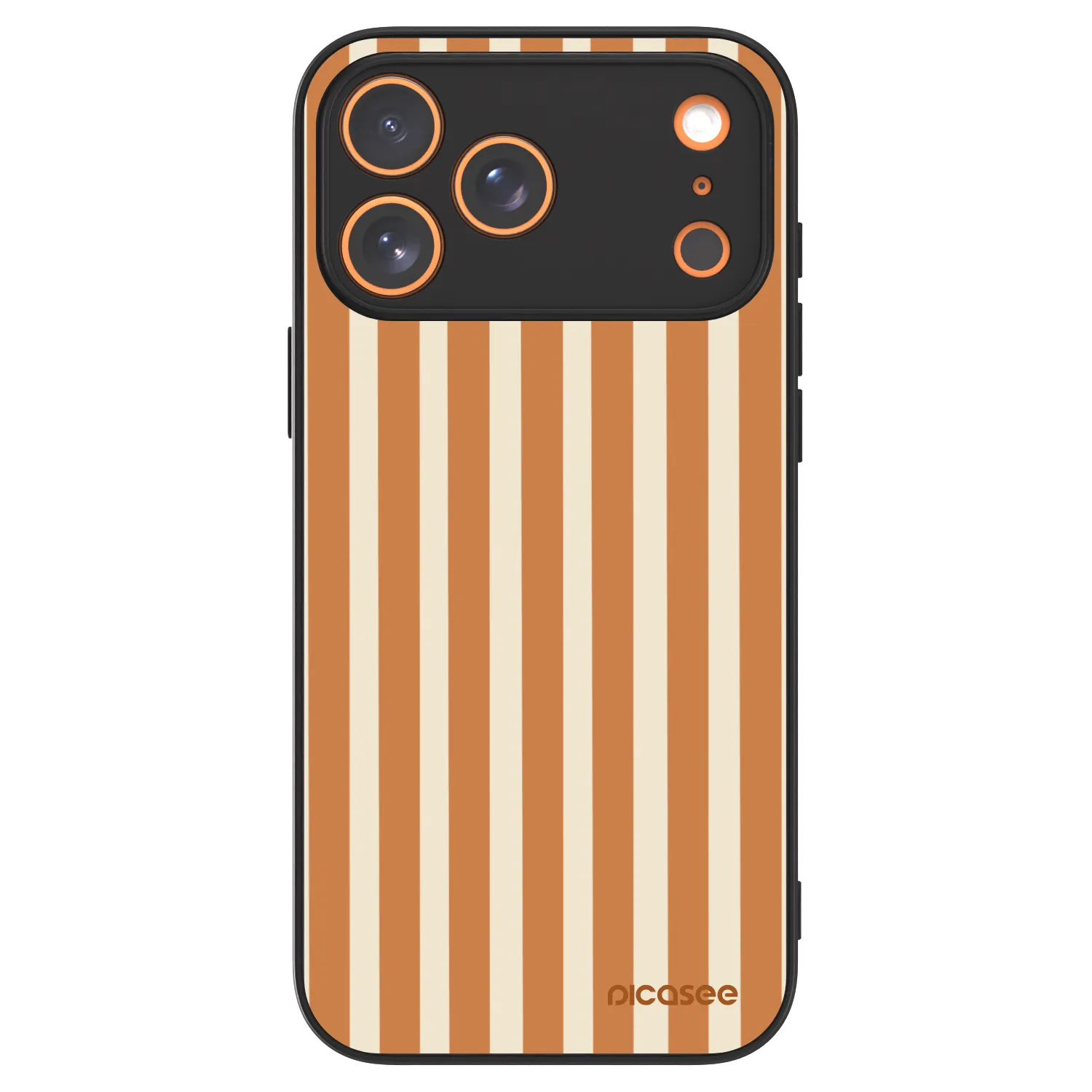 Picasee ULTIMATE CASE MagSafe Apple iPhone 17 Pro Max - készülékre - Orange lines