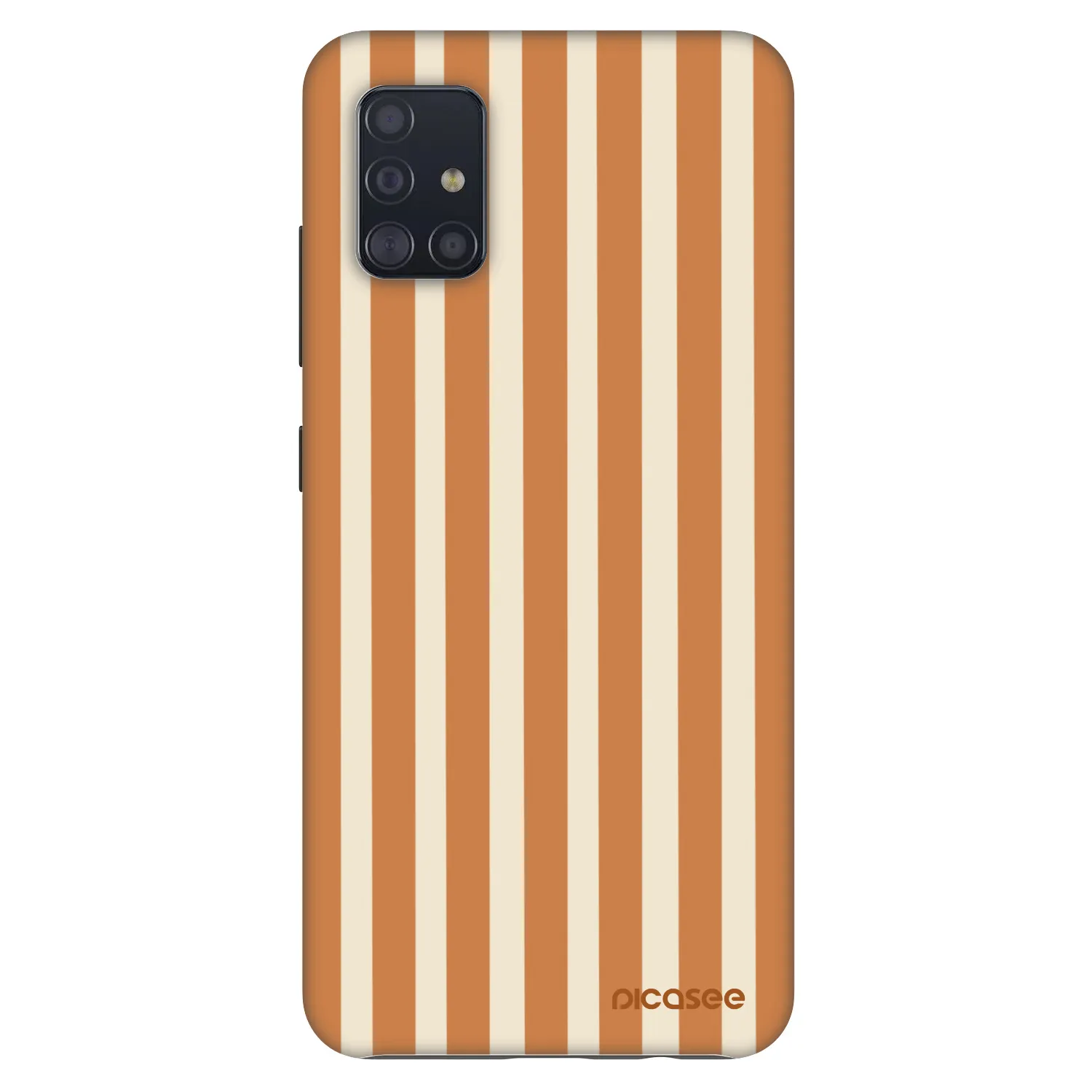 Picasee Fashion Case Samsung Galaxy A51 A515F - Orange lines
