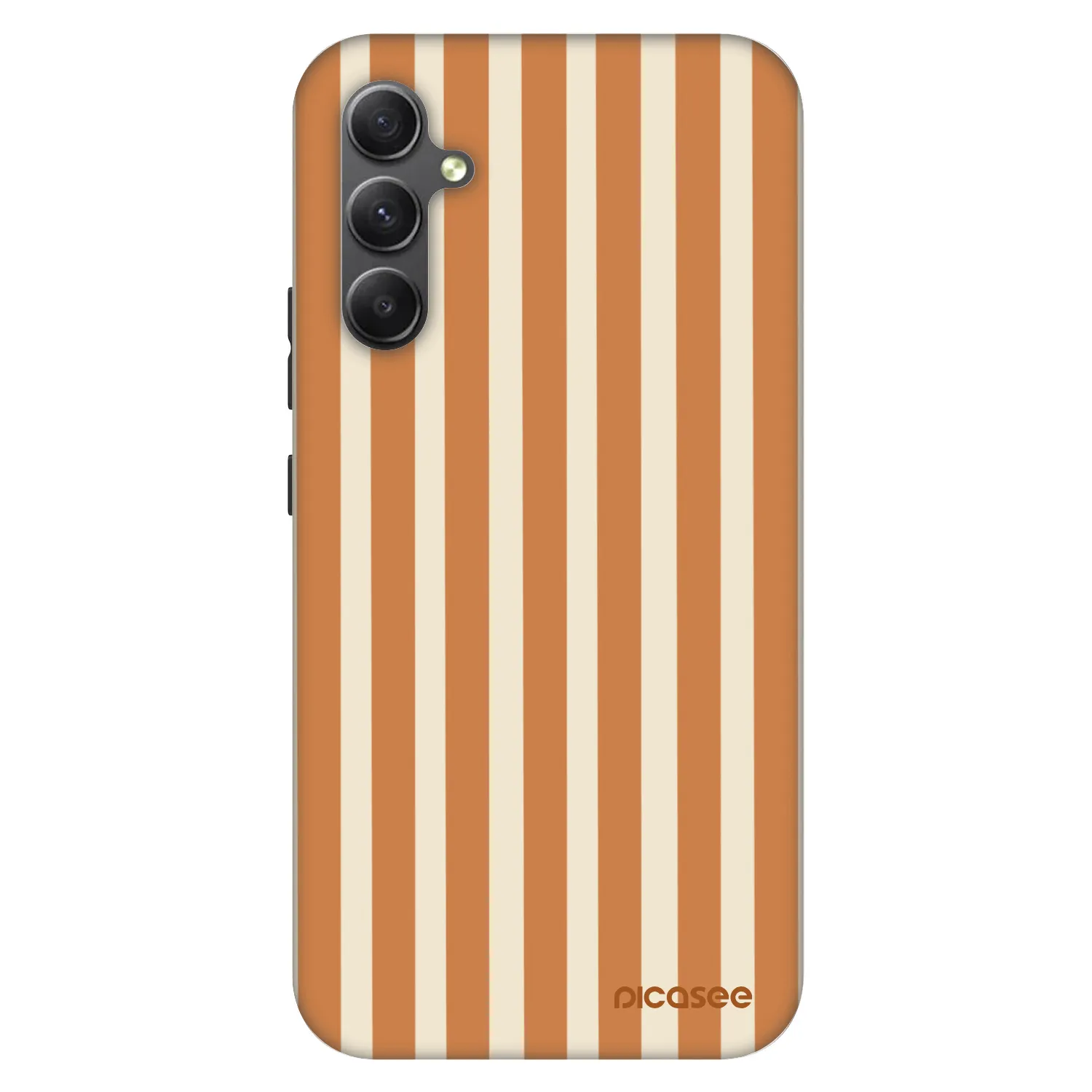 Picasee Fashion Case Samsung Galaxy A34 5G A346B - Orange lines