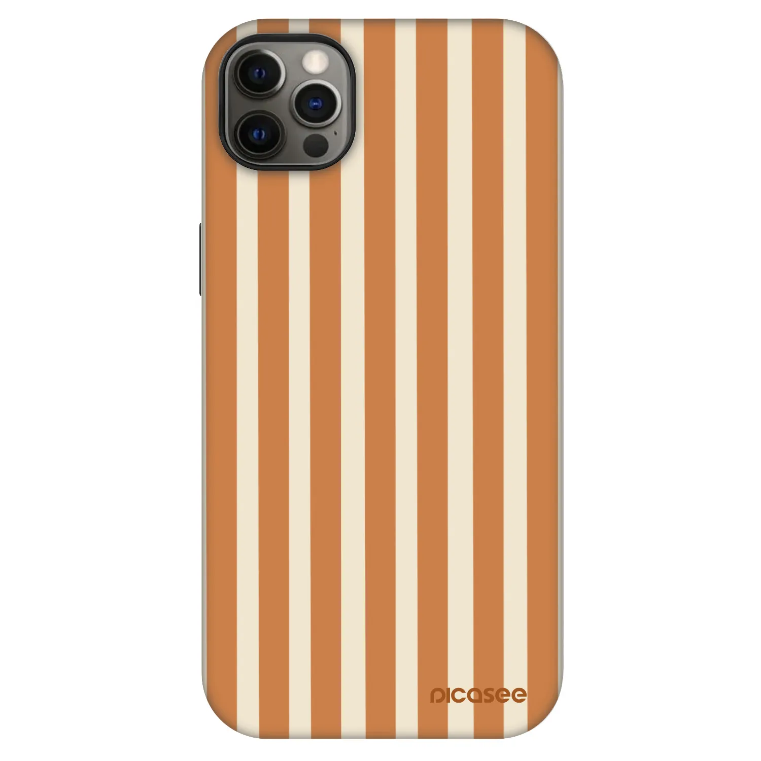 Picasee Fashion Case MagSafe Apple iPhone 12 Pro Max - Orange lines
