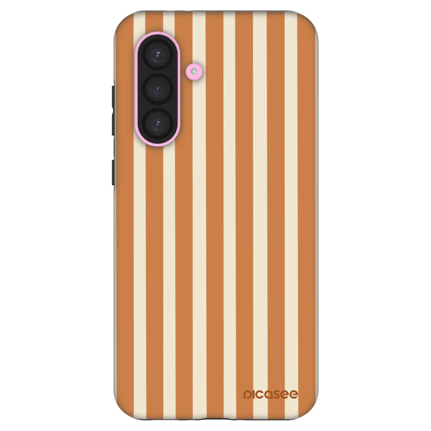 Picasee Fashion Case Samsung Galaxy A56 5G A566B - Orange lines