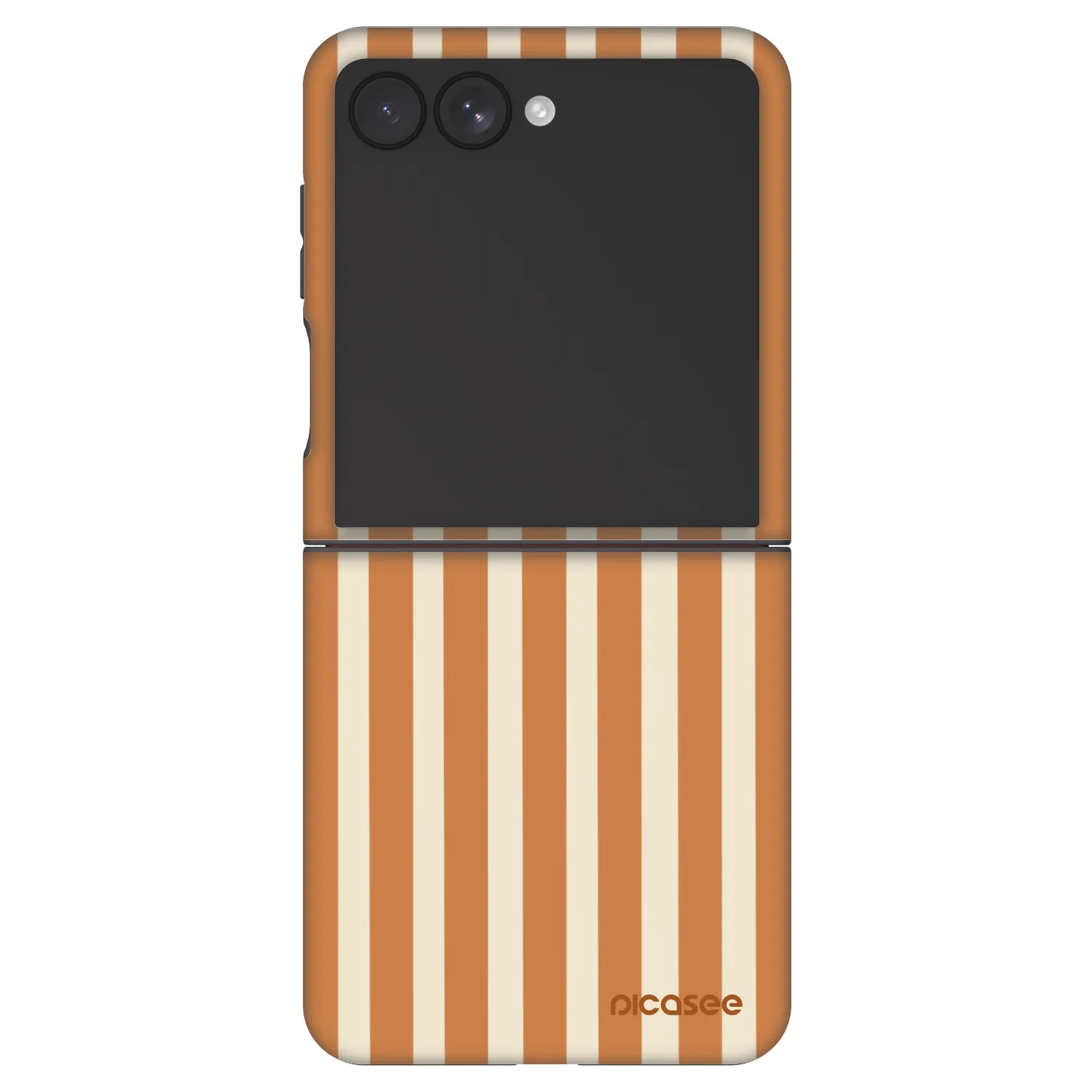 Picasee Fashion Case Samsung Galaxy Z Flip7 5G - Orange lines