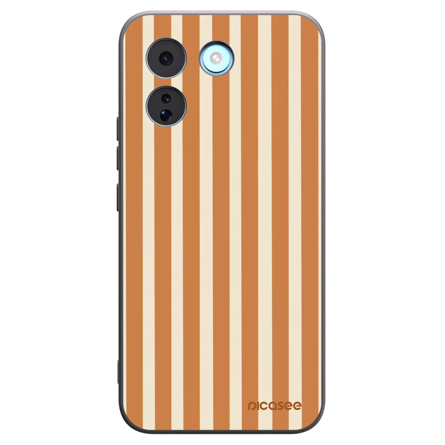 Picasee fekete szilikon tok az alábbi mobiltelefonokra Xiaomi Redmi Note 17 Pro MAX 5G - Orange lines