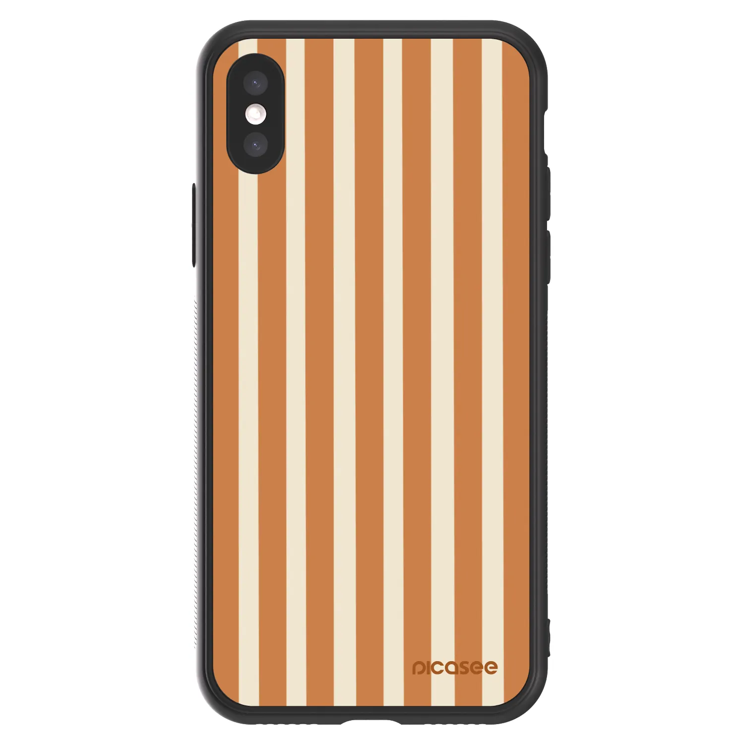 Picasee ULTIMATE CASE Apple iPhone X/XS - készülékre - Orange lines