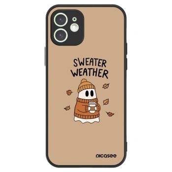 Picasee ULTIMATE CASE Apple iPhone 12 - készülékre - Sweater ghost