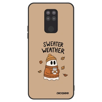 Szilikon tok erre a típusra Xiaomi Redmi Note 9 - Sweater ghost