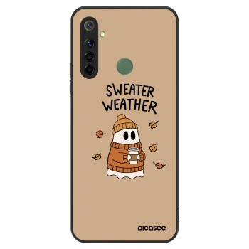 Szilikon tok erre a típusra Realme 6i - Sweater ghost