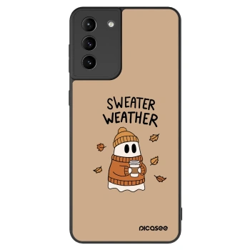 Szilikon tok erre a típusra Samsung Galaxy S21+ 5G G996F - Sweater ghost