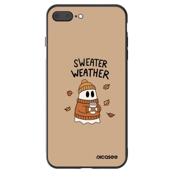 Szilikon tok erre a típusra Apple iPhone 8 Plus - Sweater ghost