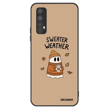 Szilikon tok erre a típusra Realme 7 - Sweater ghost