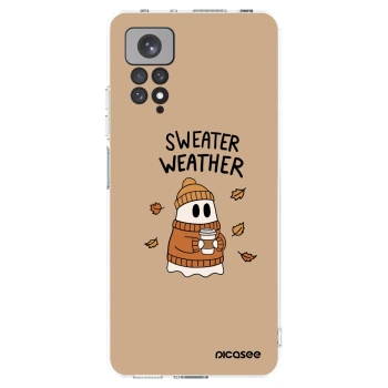 Picasee átlátszó szilikon tok az alábbi mobiltelefonokra Xiaomi Redmi Note 11 - Sweater ghost