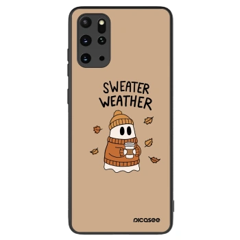 Szilikon tok erre a típusra Samsung Galaxy S20+ G985F - Sweater ghost