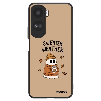 Szilikon tok erre a típusra Honor 90 Lite 5G - Sweater ghost