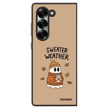 Szilikon tok erre a típusra Samsung Galaxy Z Fold6 5G - Sweater ghost