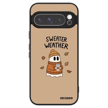 Szilikon tok erre a típusra Google Pixel 9 Pro - Sweater ghost