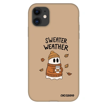 Szilikon tok erre a típusra Apple iPhone 11 - Sweater ghost