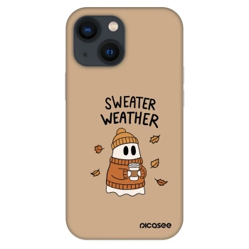 Szilikon tok erre a típusra Apple iPhone 13 mini - Sweater ghost