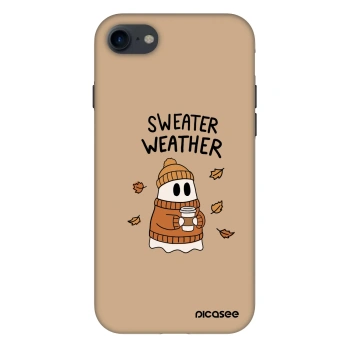 Szilikon tok erre a típusra Apple iPhone 8 - Sweater ghost