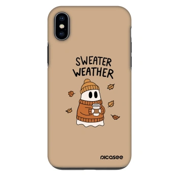 Szilikon tok erre a típusra Apple iPhone XS Max - Sweater ghost