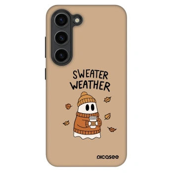 Szilikon tok erre a típusra Samsung Galaxy S23+ 5G - Sweater ghost
