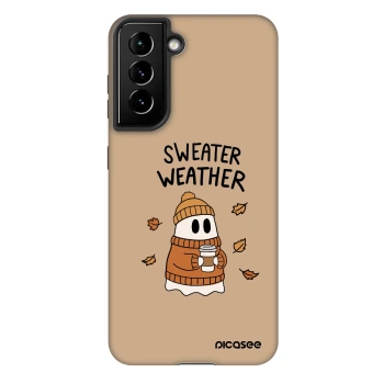 Szilikon tok erre a típusra Samsung Galaxy S22 5G - Sweater ghost