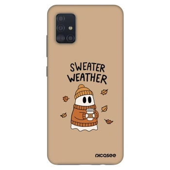 Szilikon tok erre a típusra Samsung Galaxy A51 A515F - Sweater ghost