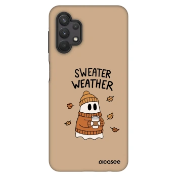Szilikon tok erre a típusra Samsung Galaxy A32 5G A326B - Sweater ghost
