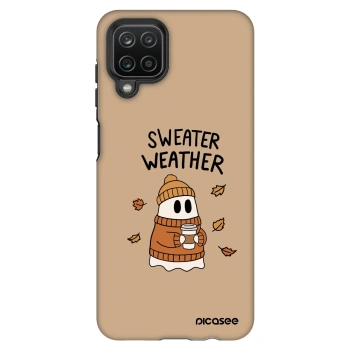 Szilikon tok erre a típusra Samsung Galaxy A12 A125F - Sweater ghost