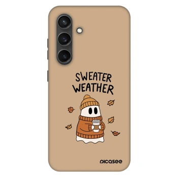 Szilikon tok erre a típusra Samsung Galaxy S24+ S926B 5G - Sweater ghost