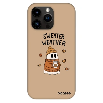 Szilikon tok erre a típusra Apple iPhone 13 Pro - Sweater ghost