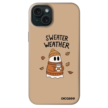 Szilikon tok erre a típusra Apple iPhone 14 Plus - Sweater ghost