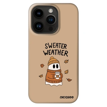 Szilikon tok erre a típusra Apple iPhone 14 Pro - Sweater ghost