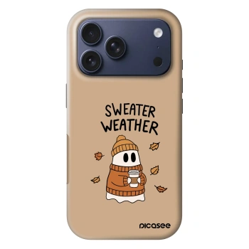 Szilikon tok erre a típusra Apple iPhone 17 Pro - Sweater ghost
