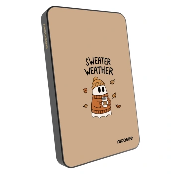 Powerbank MagSafe 5 000 mAh Szürke - Sweater ghost