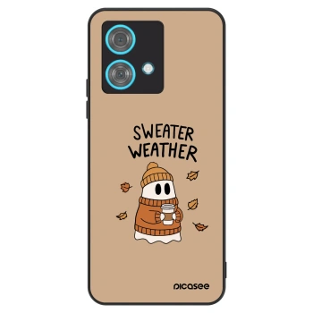 Szilikon tok erre a típusra Motorola Edge 40 Neo - Sweater ghost