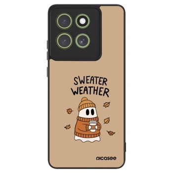Szilikon tok erre a típusra Motorola Moto G86 Power 5G - Sweater ghost