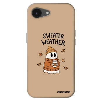 Szilikon tok erre a típusra Apple iPhone 17e - Sweater ghost
