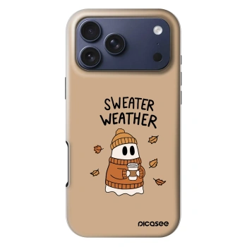 Szilikon tok erre a típusra Apple iPhone 18 Pro Max - Sweater ghost