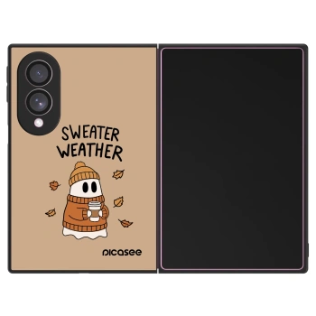 Szilikon tok erre a típusra Samsung Galaxy Z Fold8 5G - Sweater ghost