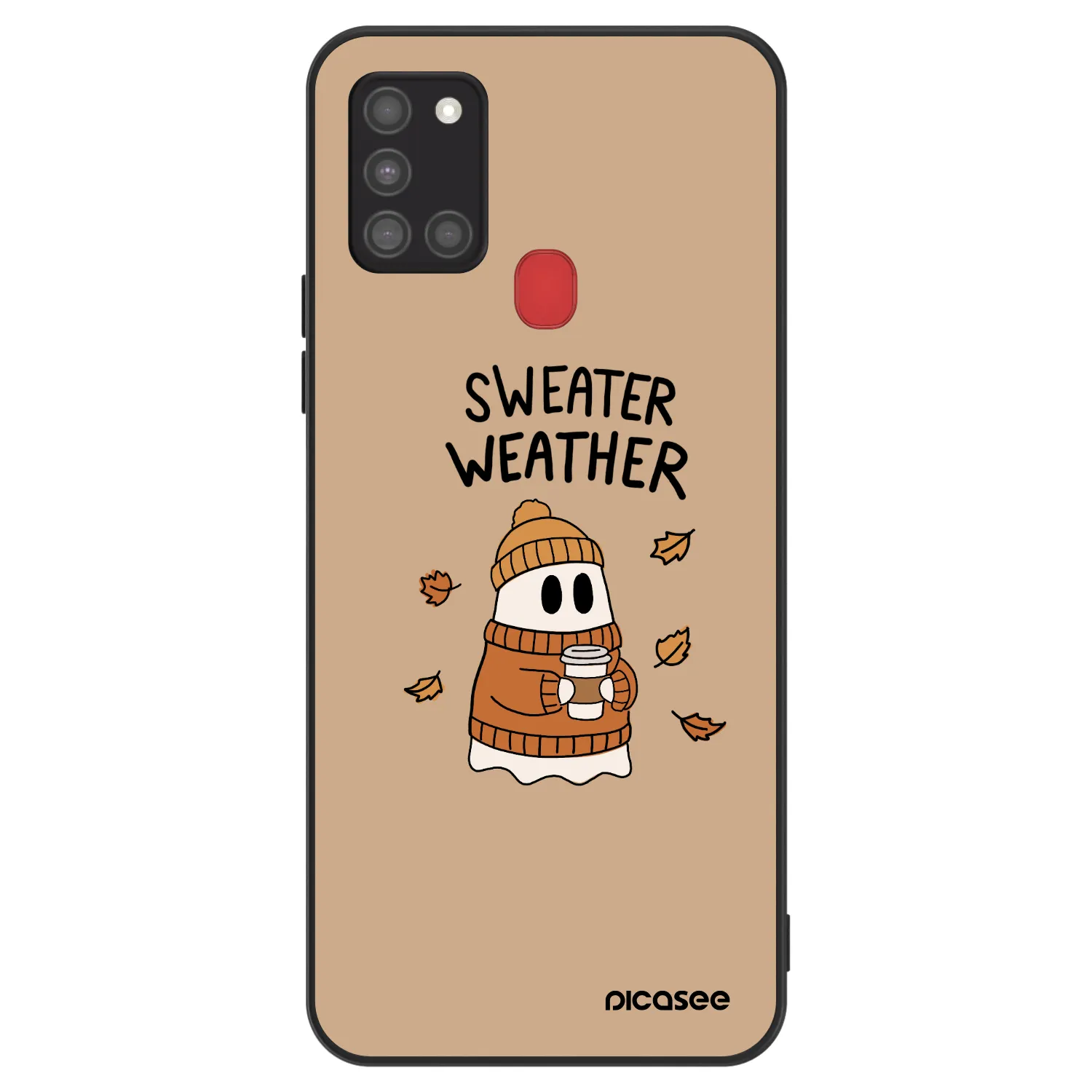 Picasee ULTIMATE CASE Samsung Galaxy A21s - készülékre - Sweater ghost