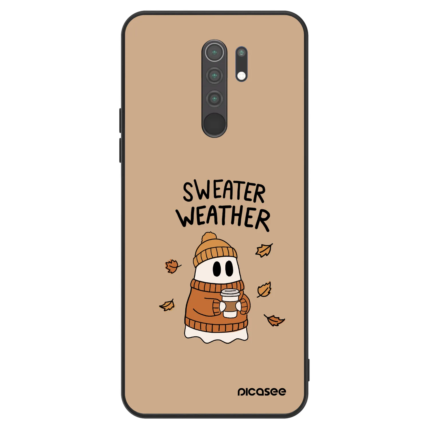 Picasee ULTIMATE CASE Xiaomi Redmi 9 - készülékre - Sweater ghost