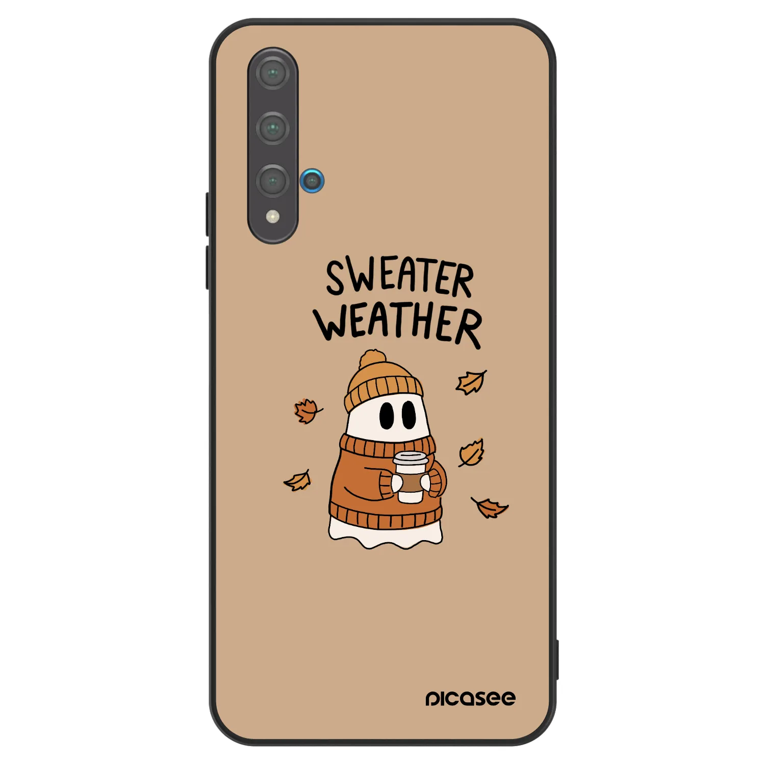 Picasee ULTIMATE CASE Huawei Nova 5T - készülékre - Sweater ghost