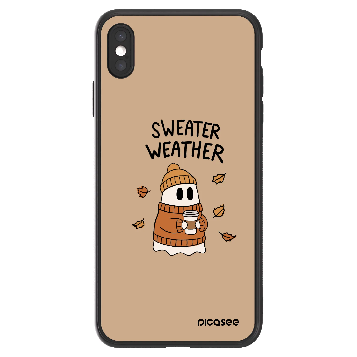 Picasee ULTIMATE CASE Apple iPhone XS Max - készülékre - Sweater ghost