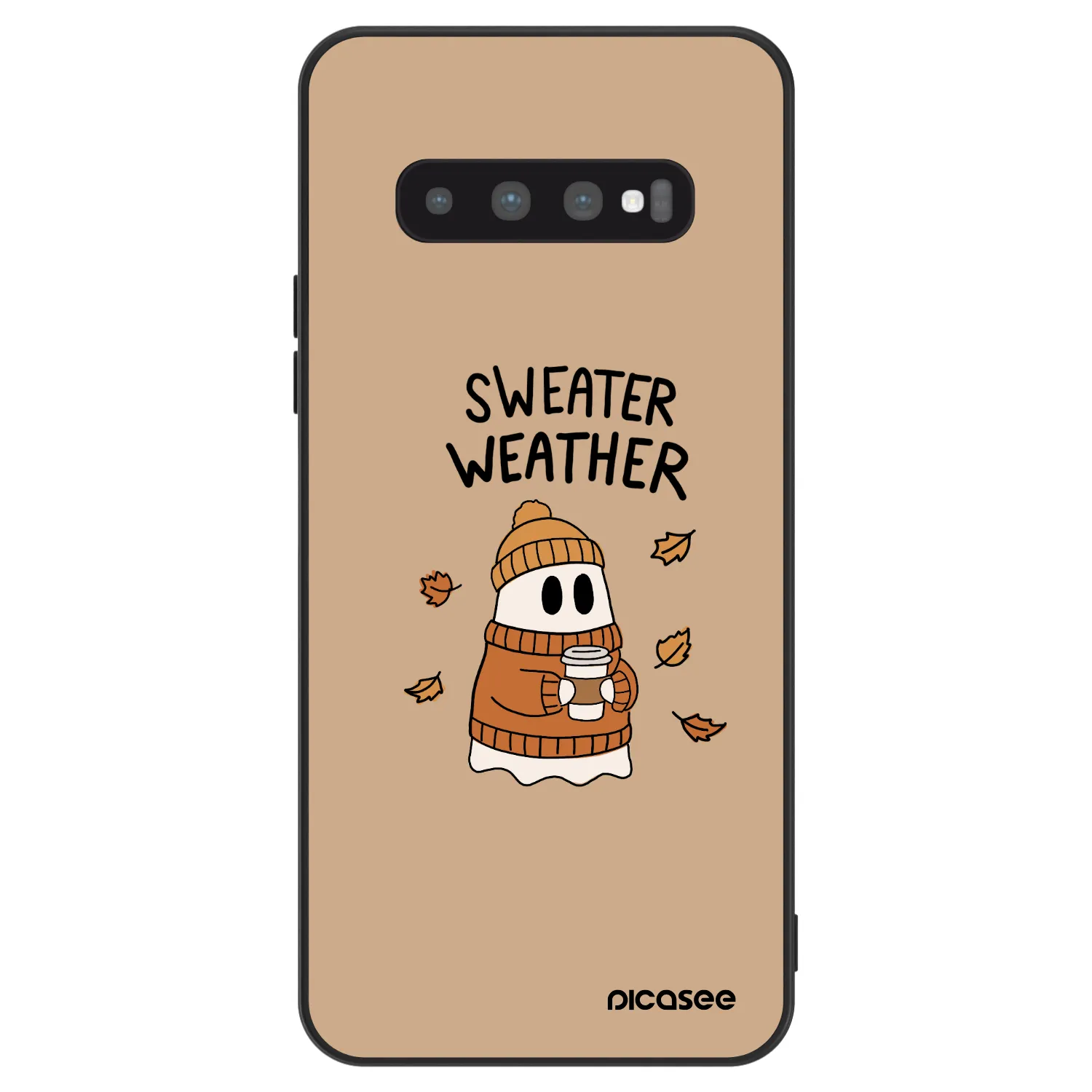 Picasee ULTIMATE CASE Samsung Galaxy S10 G973 - készülékre - Sweater ghost