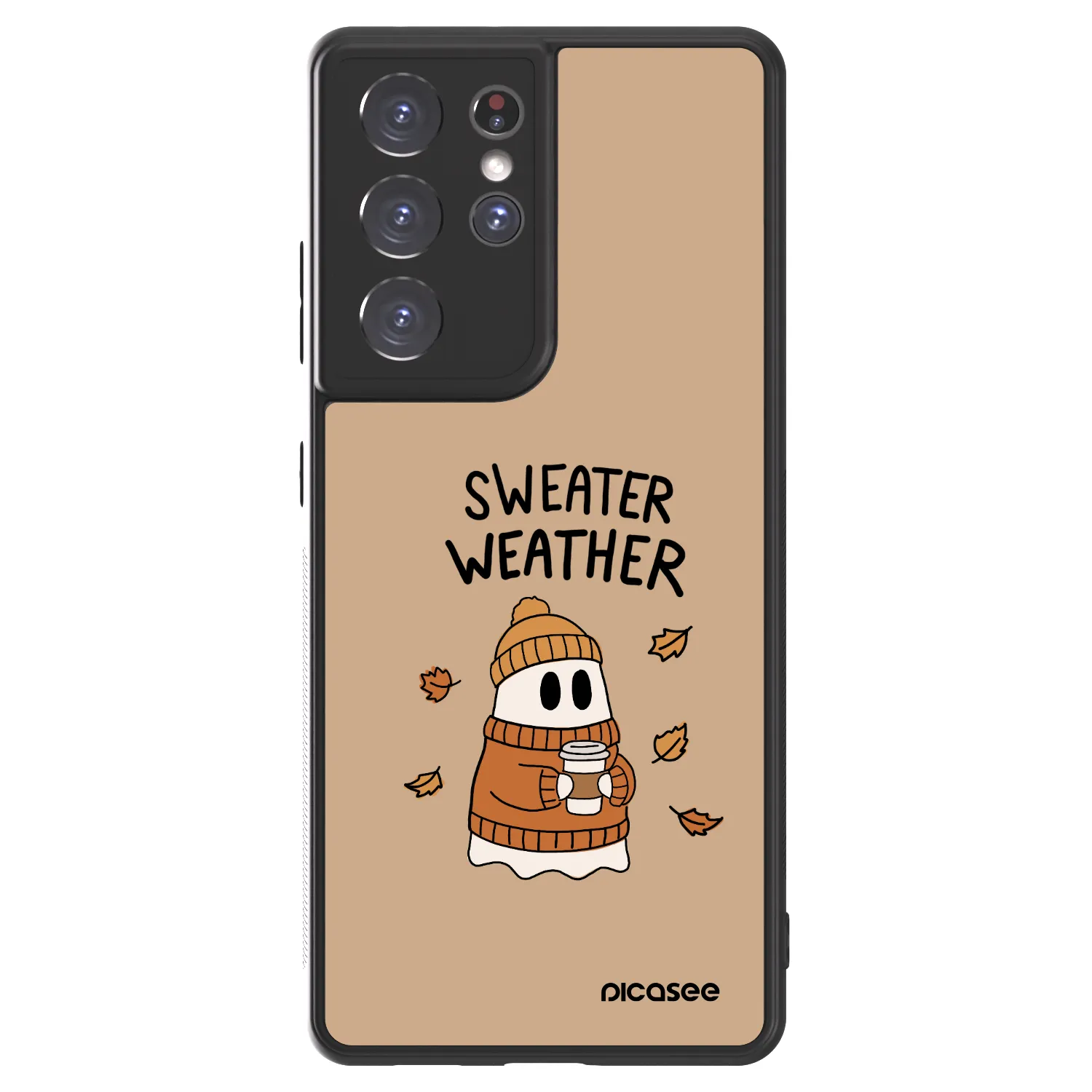 Picasee ULTIMATE CASE Samsung Galaxy S21 Ultra 5G G998B - készülékre - Sweater ghost